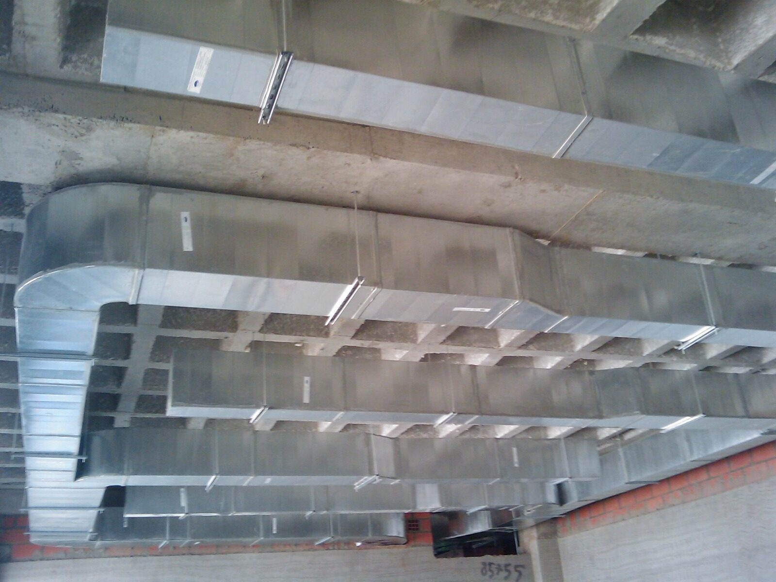 HVAC ductwork installation